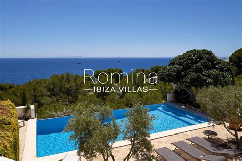 villa roca llisa ibiza-1sea views pool. terrace – Romina Ibiza Villas