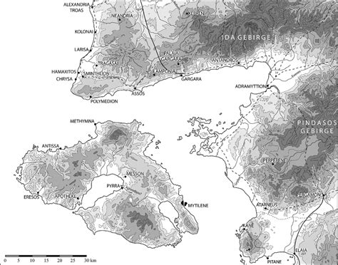 3: Map with sites of the southern Troad and northern Aeolis (with... | Download Scientific Diagram