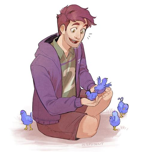 Stardew Valley art > Shane with his little blue chickens | heterodont Stardew Valley Tips ...