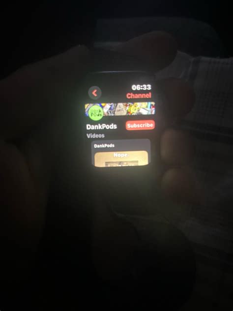 suscribing to dankpods on my apple watch🙃 : r/DankPods