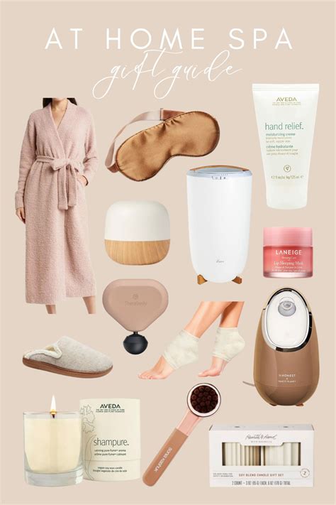 at home spa - gift guide