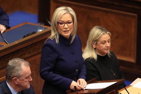 Sinn Fein’s Michelle O’Neill appointed as Northern Ireland’s first nationalist First Minister ...