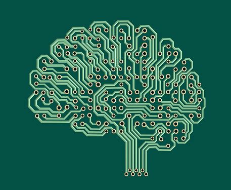 Electronic Brain Stock Photo - Download Image Now - iStock