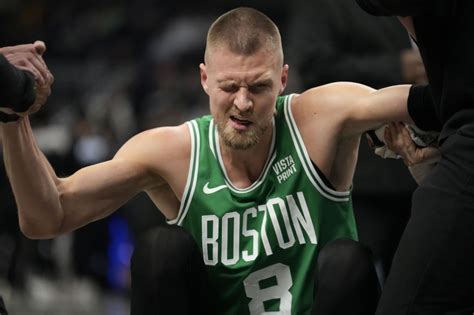 Kristaps Porzingis provides positive injury update after Celtics' game ...