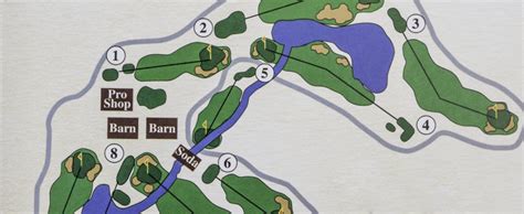 The Hampton Public Golf Course Map bg | Hampton Golf Course