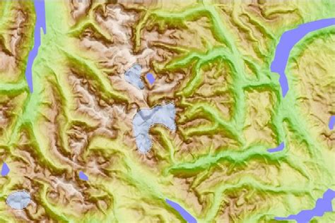 Comox Glacier Mountain Information