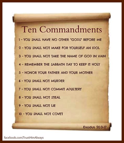 Exodus 20 ten commandments | CatholicFIT