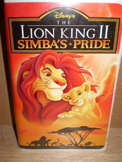 The Lion King II Simba's Pride VHS Tape - VHS Tapes