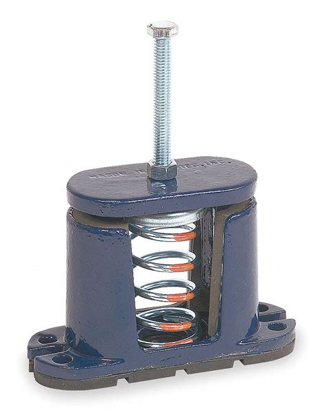 MASON Floor Mount Vibration Isolator, Spring, 130 to 200 lb Capacity ...