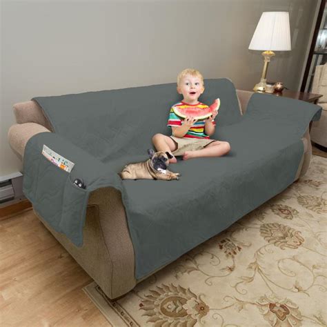 Pet Adobe Waterproof Protector Dog Couch Cover (Gray) - 20341483 | HSN