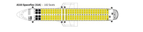 Spirit Airlines A321 Seat Map | Two Birds Home