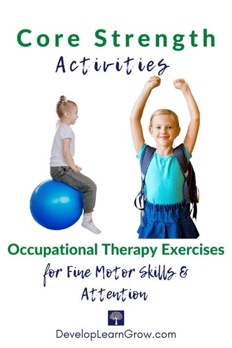 40 core exercises for kids fun with ot develop learn grow – Artofit