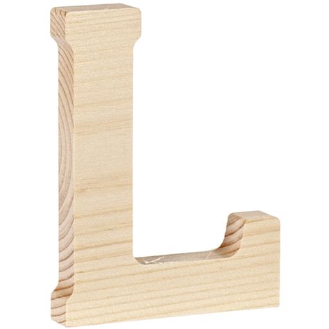 Wood Letter 5"-L - Walmart.com - Walmart.com