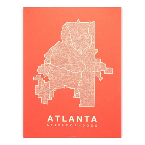 Put your love of Atlanta on the wall with a handcrafted piece of art. Our Atlanta Neighborhood ...
