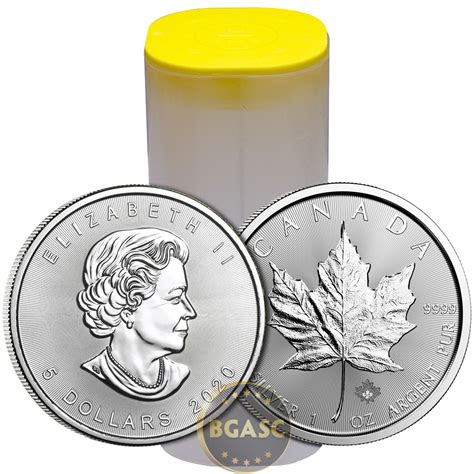 Buy 2020 1 oz Silver Canadian Maple Leaf Bullion Coin .9999 Fine ...