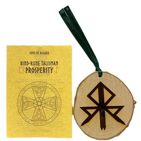 Prosperity - Bind Rune Talisman - Sons of Asgard