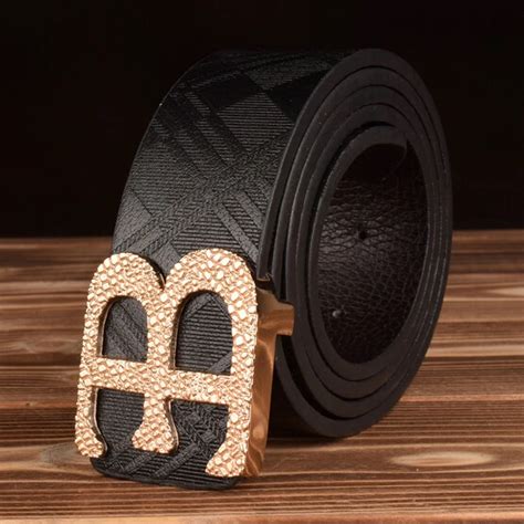 2015 New Brand Designer Belts Men High Quality 3 Colours Male Genuine Leather Belt B Letter ...