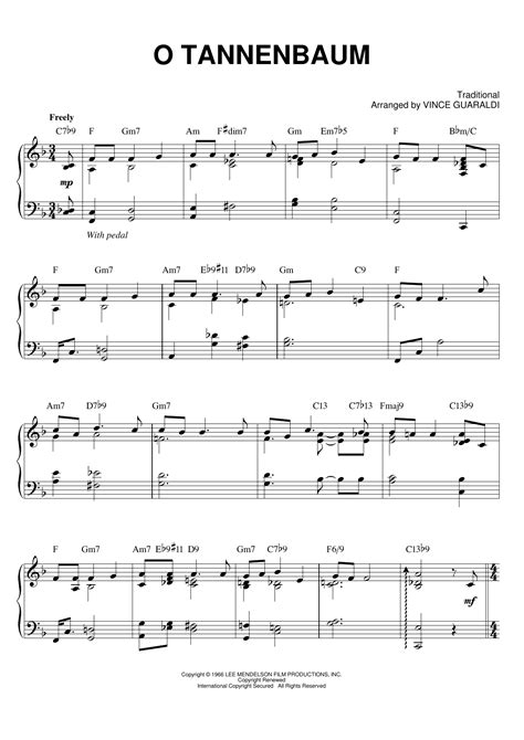 O Tannenbaum | Sheet Music Direct