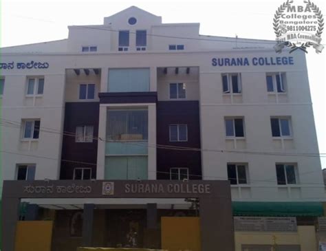 Surana College ranking in india - MBA Colleges Bangalore