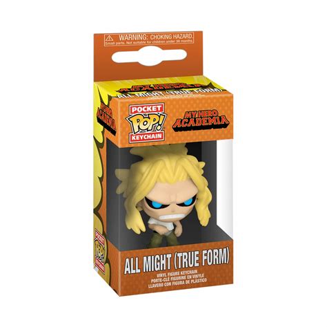 Funko Pocket POP! Keychain: My Hero Academia - All Might (True Form)