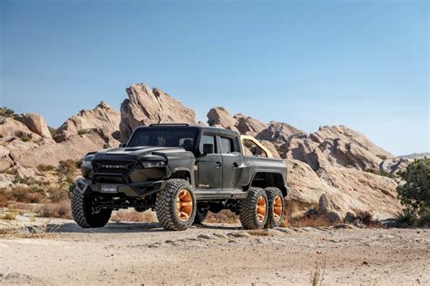 Rezvani Hercules 6×6 Offers 1,300 Horsepower and Bulletproof Mil-Spec Options; Price Starts at ...