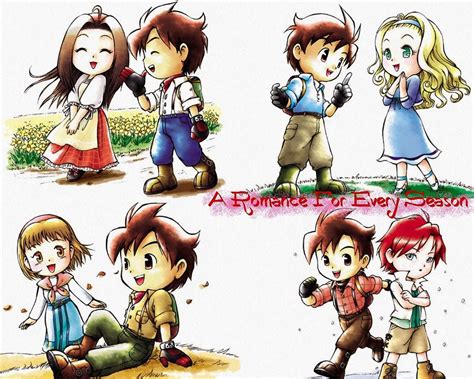 Pin by sydnee ༻ on Harvest Moon | Harvest moon game, Harvest moon, Anime chibi