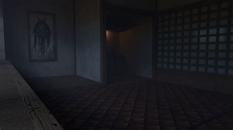 3D model An old empty abandoned room in the horror style VR / AR / low-poly | CGTrader