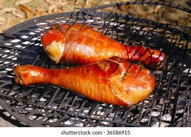 Smoked Turkey Legs On Bbq Stock Photo 36586915 | Shutterstock