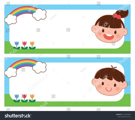 2,164 Name Tag Design Kids Images, Stock Photos & Vectors | Shutterstock