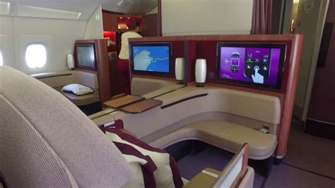 Qatar Airways First Class A380 | YourTravel.TV - YouTube