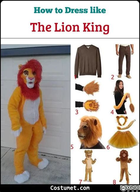 Simba (The Lion King) Costume for Halloween