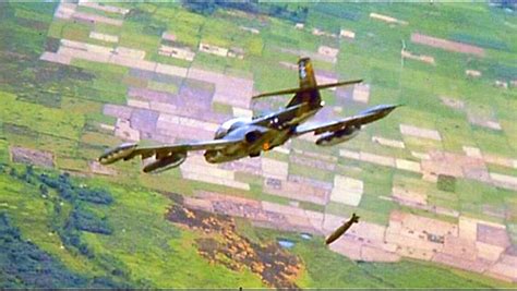 A Cessna A-37 Dragonfly dropping munitions over Vietnam. Military Jets ...