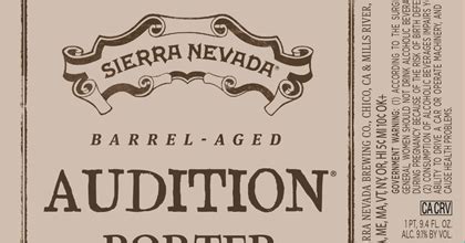 Sierra Nevada - Barrel-Aged Audition Porter - mybeerbuzz.com - Bringing ...