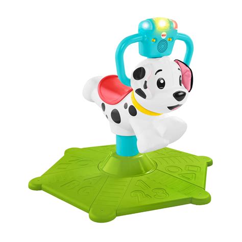 Fisher-Price Bounce and Spin Interactive Puppy with Lights and Sounds - Walmart.com - Walmart.com