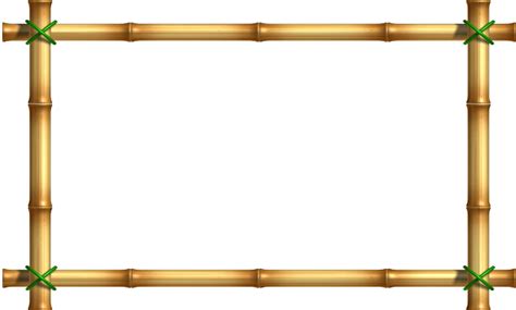 Download Images Of Border Spacehero - Bamboo Frames And Borders Png PNG Image with No Background ...