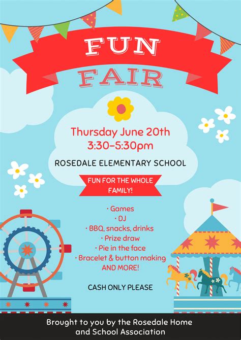 Home and School Annual Fun Fair | Rosedale Elementary School