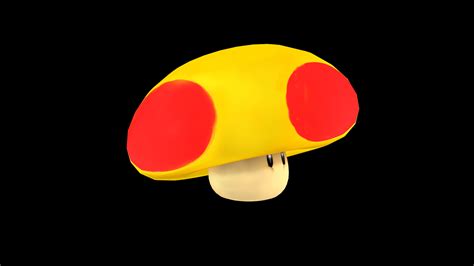 ArtStation - Mega Mushroom from Mario ( Méga Champignon de Mario ...