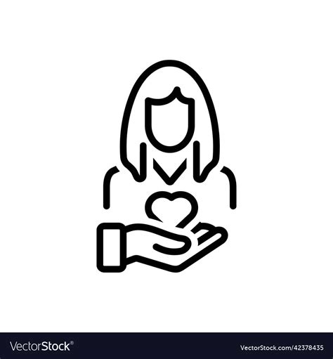 Her Royalty Free Vector Image - VectorStock