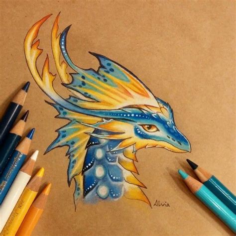 50 Beautiful Color Pencil Drawings from top artists around the world | Color pencil drawing ...