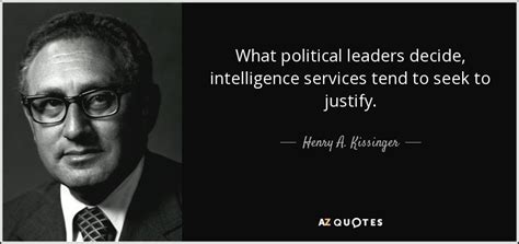 TOP 25 INTELLIGENCE SERVICES QUOTES | A-Z Quotes