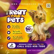 Free PSD | Pet Care Shop Instagram Post Design PSD | PSDFreebies.com