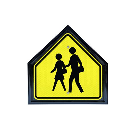 Pentagon Extruded Aluminum Sign Frame | Traffic Sign Frame