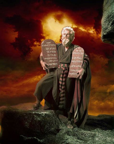 Charlton Heston - The Ten Commandments (1956) - Metek09 - Artwork-Production (2018) | Cine de ...