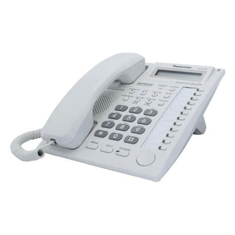 Panasonic Corded Telephone Intercom Work With Pabx Kx - White | Konga ...