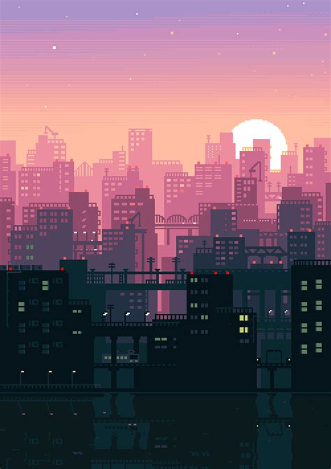 Explore the Beauty of Japan with Stunning 8-bit GIFs