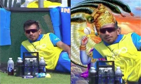 Yuzvendra Chahal Hilariously TROLLED For Relaxing Near Boundary During ...