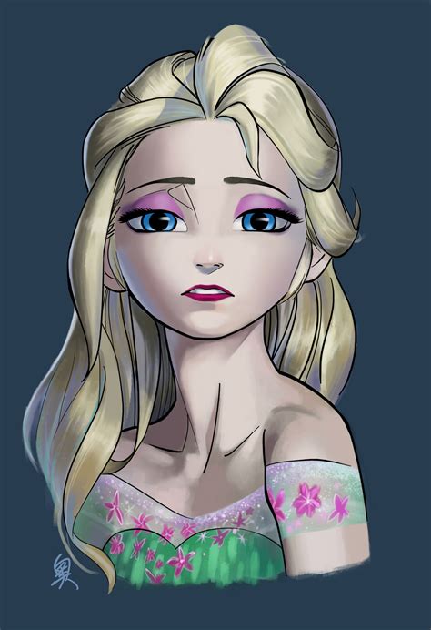 Elsa - Frozen Fever Fan Art (38258334) - Fanpop