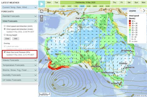 Australian Weather Map Symbols - Gillan Dianemarie