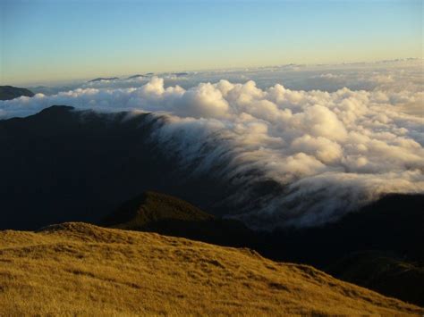 Mt. Pulag is the third highest mountain in the Philippines, at 2,922 ...