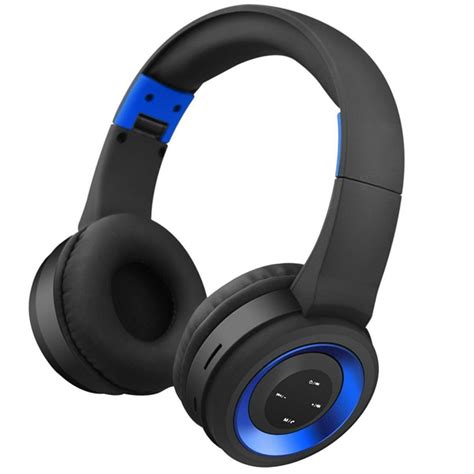 Noise Cancelling Bluetooth Headphones Wireless Over Ear Headphones Folding Adjustable Headsets ...